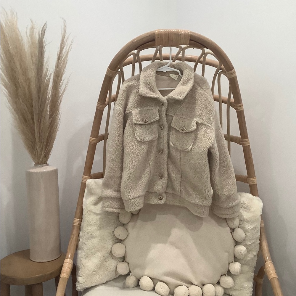 Sherpa Cream Jacket
